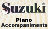 Suzuki Piano Accompaniments Music