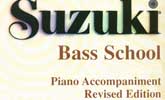 Acompañamientos de piano para Suzuki Contrabajo