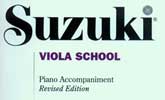 Acompañamientos de piano para Suzuki Viola