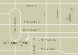 The Sound Post sur la carte