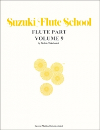 Suzuki Flute School - Volume 9 - Flute Part - Book