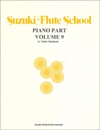 Suzuki Flute School - Volume 9 - Piano Accompaniment - Book