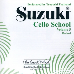 Suzuki Cello School - Volume 5 - CD Only (Rev. Edition)