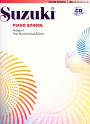 Suzuki Piano School - Volume 6 - Book and CD