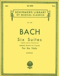 Bach - Suites for Solo Viola BWV 1007-1012 (SCHIR)