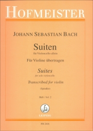 Bach - Suites for Solo Violin Vol. 2 (LEIPZIG)