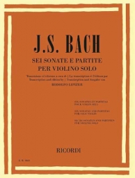 Six Sonatas and Partitas for solo Violin