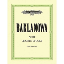 Acht Leichte Stucke (Eigth Easy Pieces) for Violin and Piano