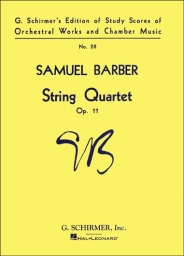 String Quartet, Op. 11 - Score