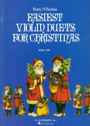 Easiest Violin Duets for Christmas - Book 1