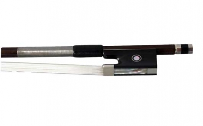 Brazilian Pernambuco Nickel Mounted Violin Bow - 4/4 Brazilian Pernambuco Nickel Mounted Violin Bow - 4/4