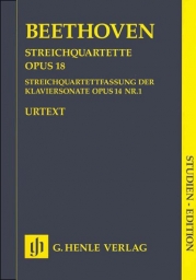 StreichQuartette, Op. 18