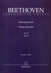 Beethoven - String Quartets Op. 74, 95 (BAR)