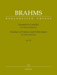 Brahms - Viola Sonatas in F minor & E flat major Op. 120 (BAR)