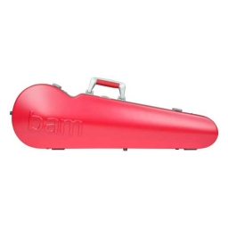 Bam Hightech Contoured Violin Case - 4/4 - GRAFFITI Red