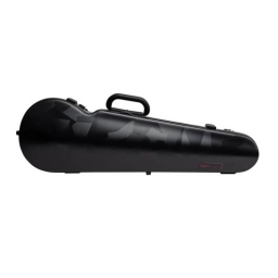 Estuche para violín contorneado Bam Hightech - 4/4 - Negro sombra