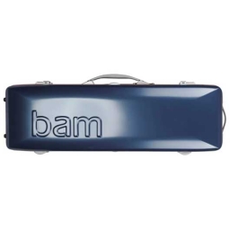 Bam Hightech Oblong Violin Case - GRAFFITI - Blue/Red