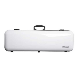 Gewa Oblong Violin Case Air 2.1 - White Gloss with Subway Handle