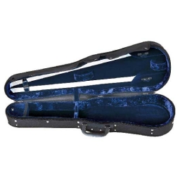 GEWA Viola Concerto Shaped Case - 15.5 - Black/Blue