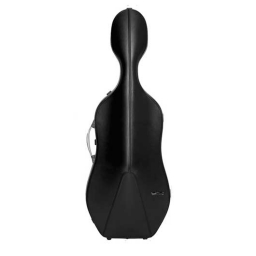 BAM Hightech Ochestra Cello Case - Black - Black Trim