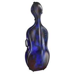 Accord Alphetta Cello Case - Blue 3D