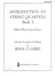 Introduction to String Quartets - Book 2 (Cello)