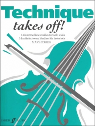 Technique Takes Off! 14 intermediate studies for solo viola