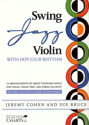 Swing Jazz Violin with hot-club rhythm