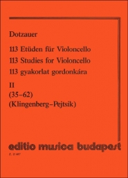 113 Studies for Violoncello - Vol. 2