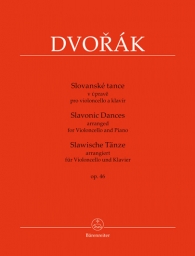 Dvorak - Slavonic Dances Op. 46 for Cello and Piano (BAR)