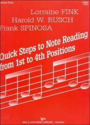 Quick Steps to Note Reading (Cello) - Vol. 4