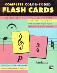 Complete Color-Coded Flash Cards