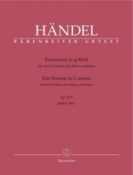 Handel - Trio Sonata in G minor Op. 2 | 5