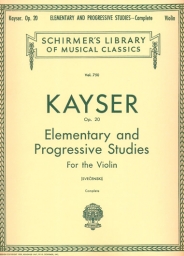 Elementary and Progressive Studies, Op. 20