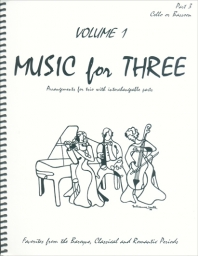 Music for Three Vol 1 Part 3 - Cello/Bassoon