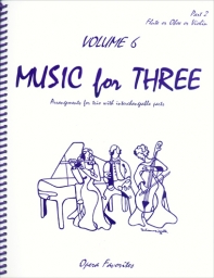 Music for Three Vol. 6 Part 2 - Flute/Oboe/Violin