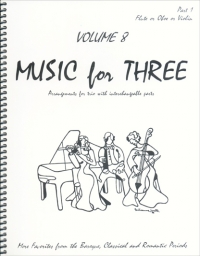 Music for Three Vol. 8 Part 1 - Flute/Oboe/Violin