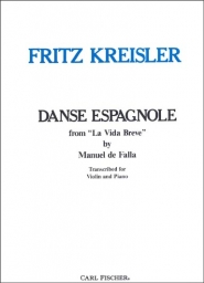 Danse Espagnole "La Vida Breve" for Violin and Piano