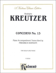 Concerto No.13 in D for Violin and Piano