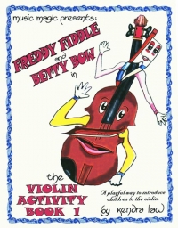 Freddy Fiddle & Betty Bow Violin Activity Book 1