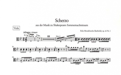 Mendelssohn - Scherzo from Midsummer Night