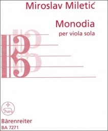 Monodia for solo viola