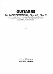 Guitarre Op.45 No.2 for Violin and Piano