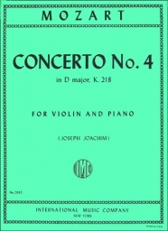 Mozart - Violin Concerto No. 4 in D major, K. 218 (INT)