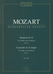 Concerto in A major No. 5, KV 219