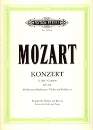 Mozart - Violin Concerto No.3 in G major, K.216 (PET)