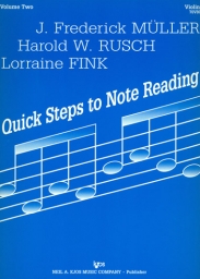 Quick Steps to Note Reading - Volume 2