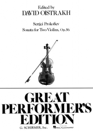 Prokofiev - Sonata for Two Violins, Op. 56 (SCHIR) Prokofiev - Sonata for Two Violins, Op. 56 (SCHIR)