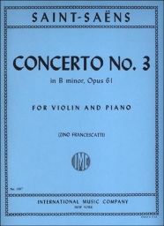 Concerto No.3 en Si min. Op.61