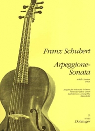 Schubert - Arpeggione Sonata, D.821 for Cello & Guitar (DOB)